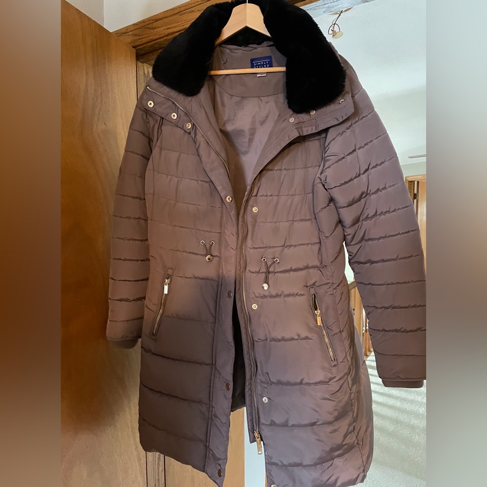 Women’s Hooded Winter Coat Knee Length